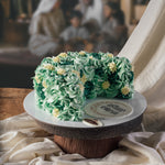 Green Rose Eid Cake