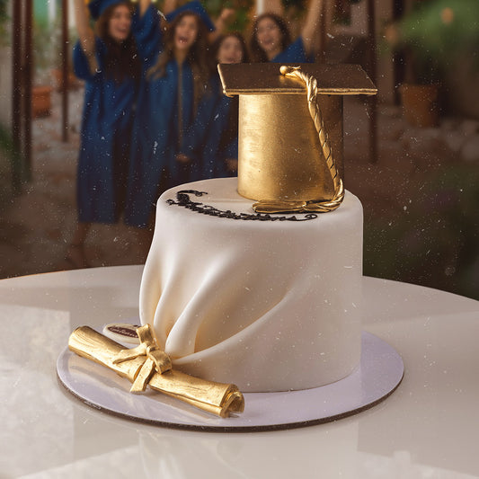 Golden Hat Cake
