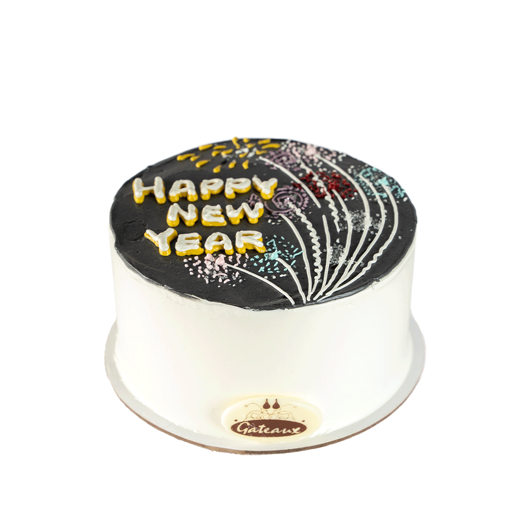 Fireworks sparkle cake