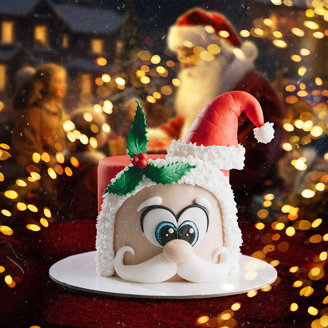 Big Santa's Christmas Cake