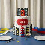 City Guardian Two-Tier Cake