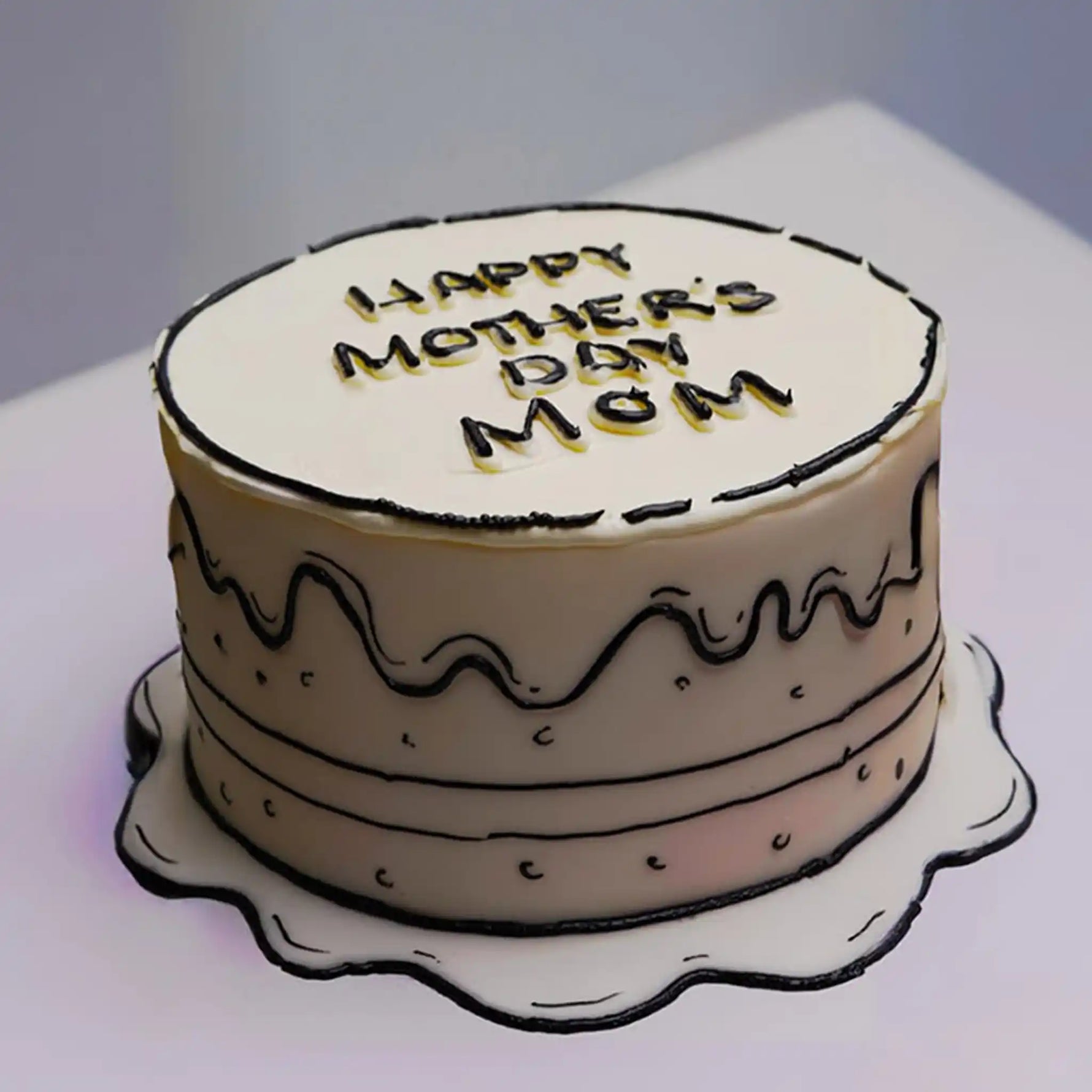 Comic Mother's Day Cake