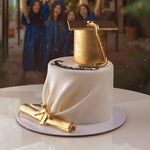 Golden-Hat-Graduation-Cake
