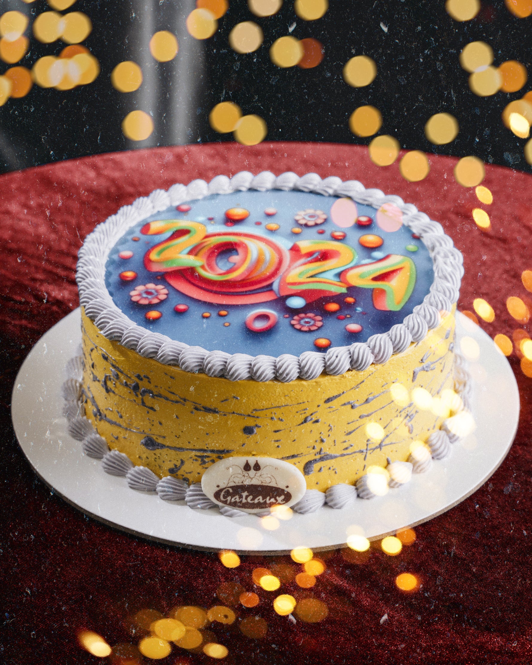 Joy New Year Cake