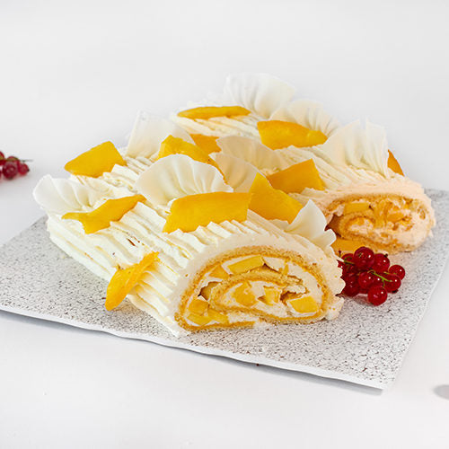 Mango Swiss Roll