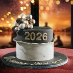 Marble-NewYear-Cake