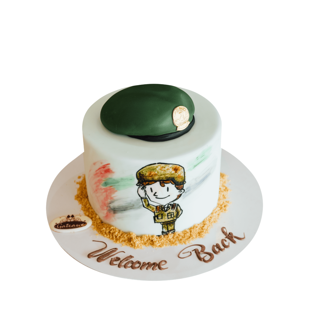 Duty Welcome Back Cake
