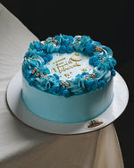Ocean Blue Eid Cake