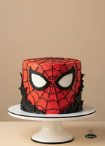 Spiderman Mask Cake
