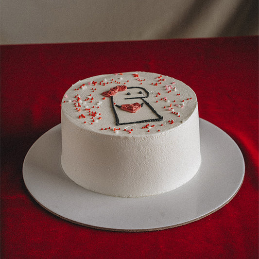 Lovely Valentine Cake