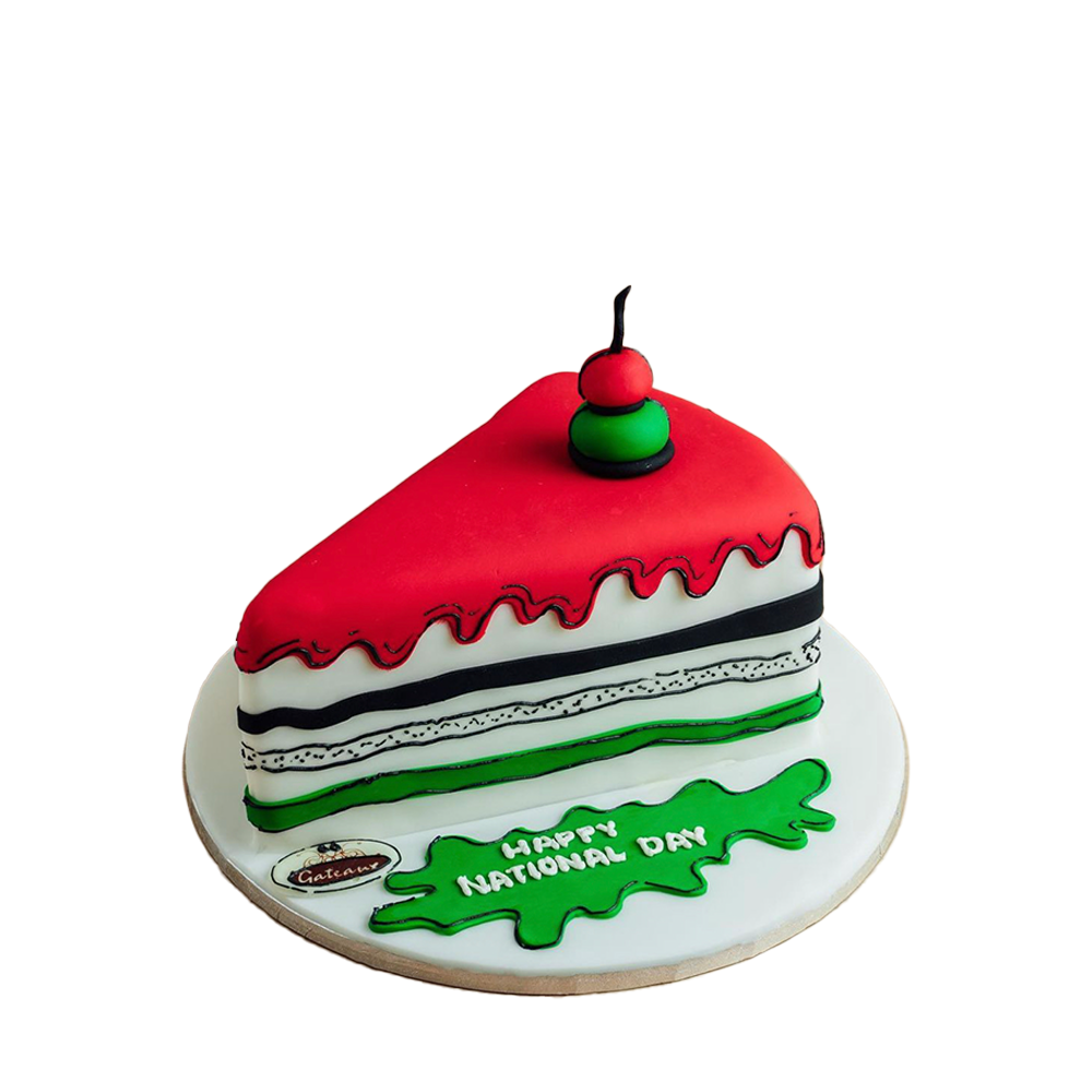 Comic - UAE National Day Cake