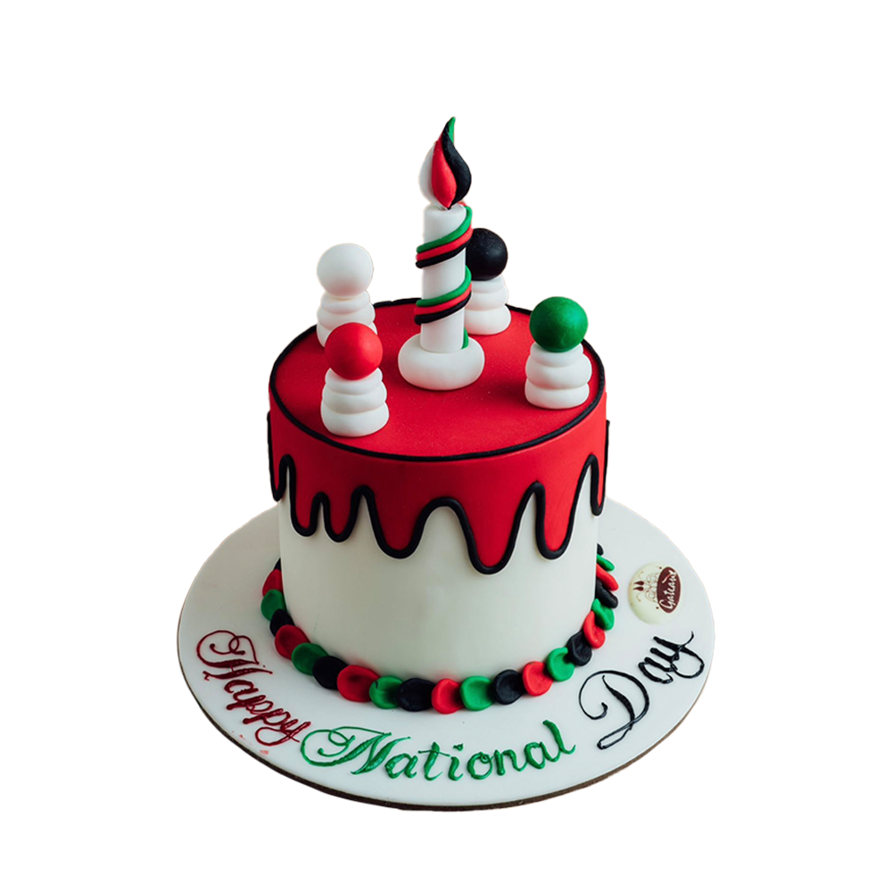 Candle National Day Cake