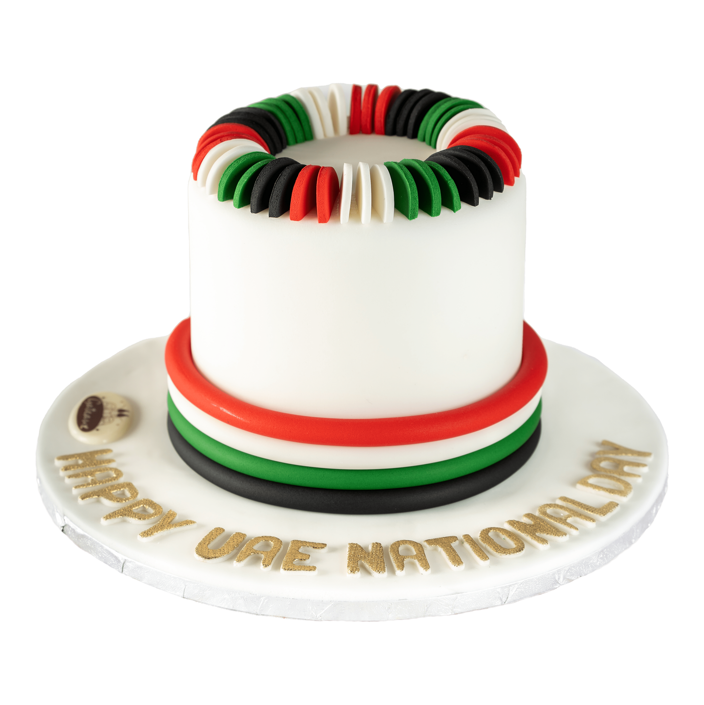 Geometric UAE Cake