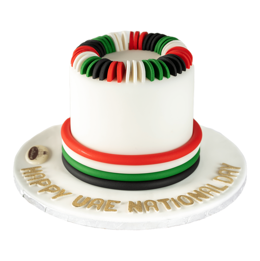 Geometric UAE Cake