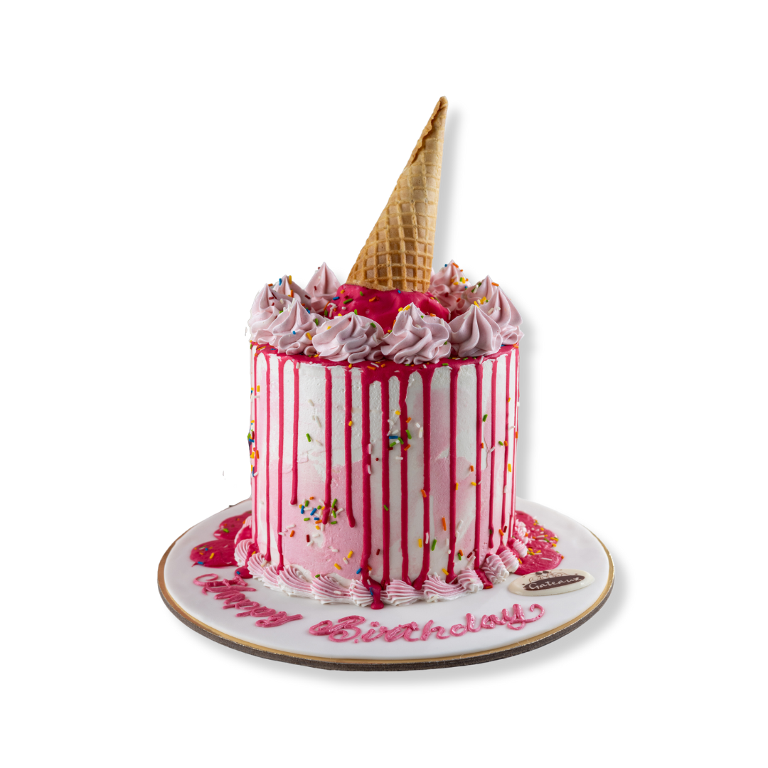 Pink Princess Birthday Cake