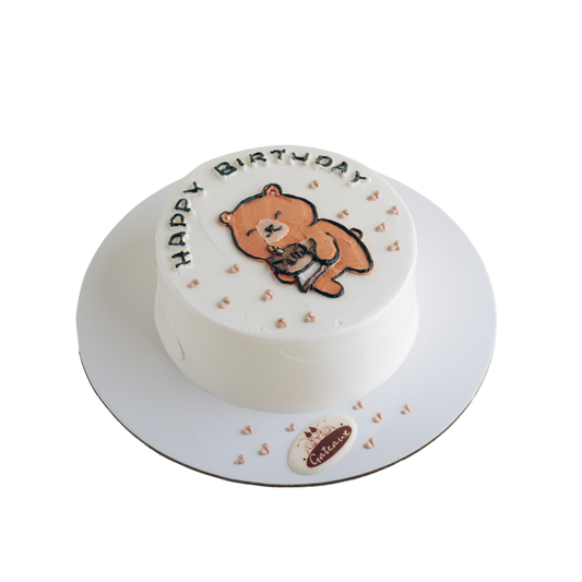 كعكة عيد ميلاد الدب الصغيرة 2
