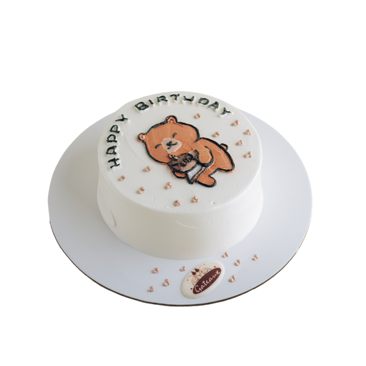 Bear Birthday Mini Cake 2