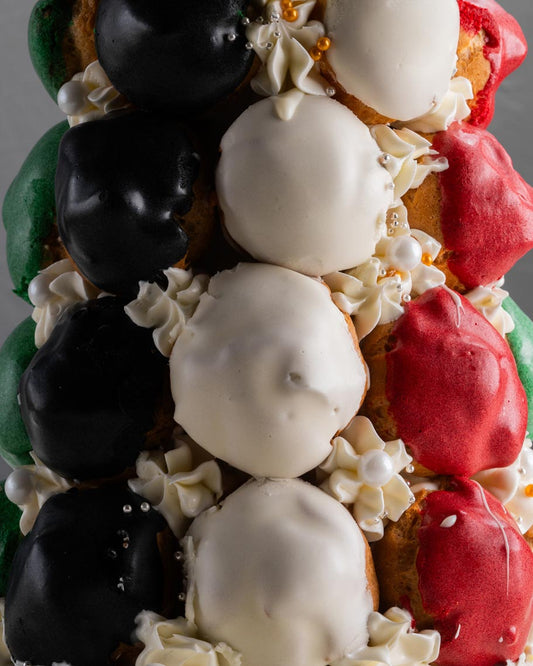 Flag Day Profiteroles