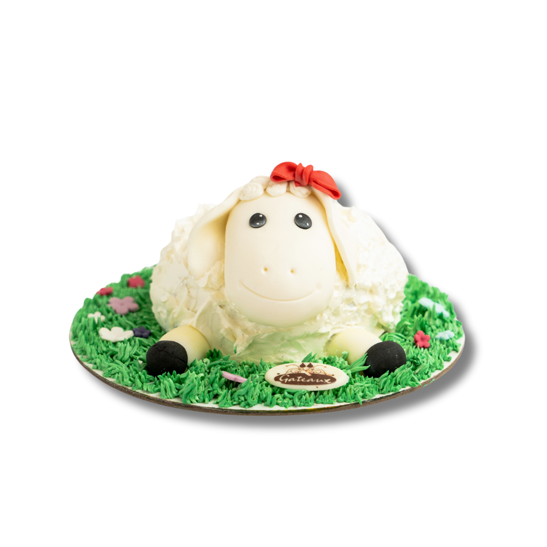 Smiling Sheep Eid Cake