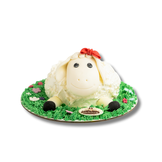 Smiling Sheep Eid Cake