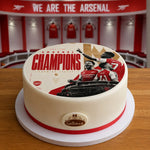 Arsenal champions simple cake