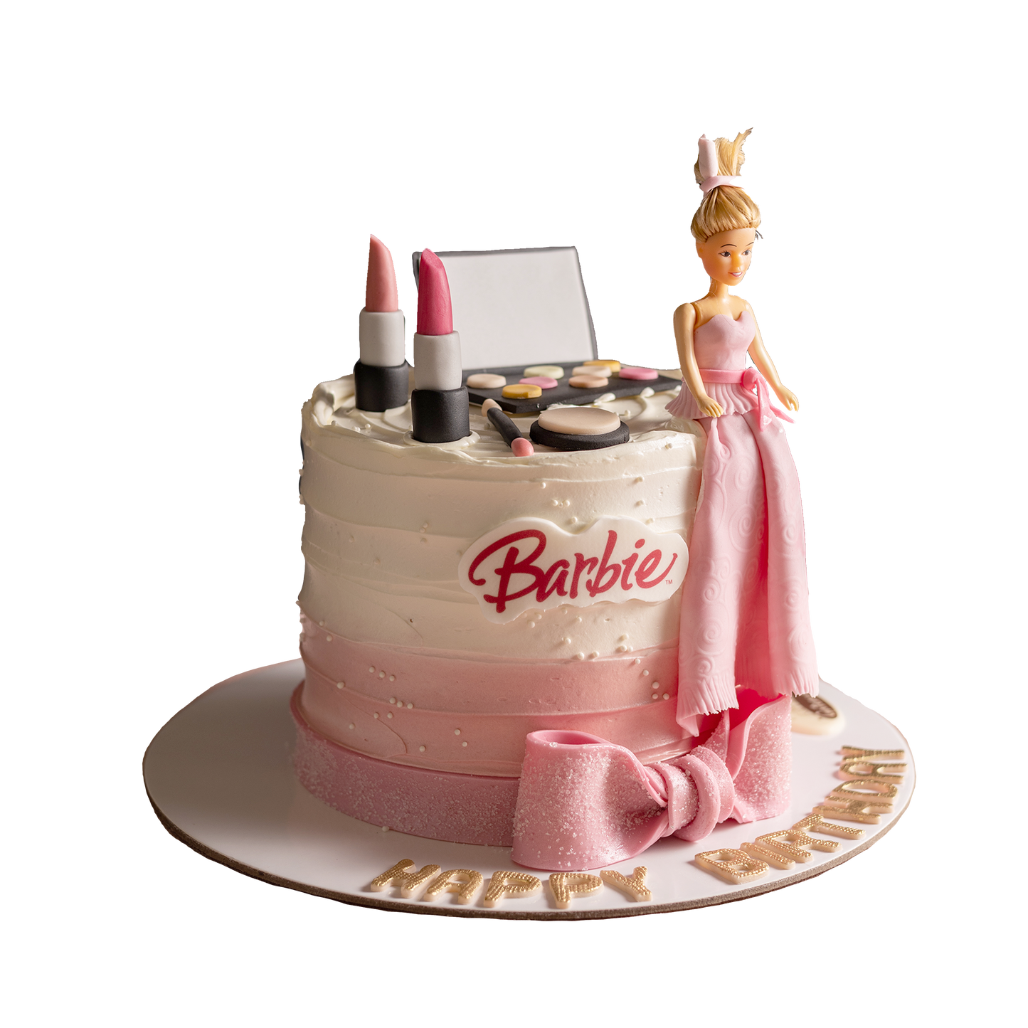 Barbie Makeup Cake