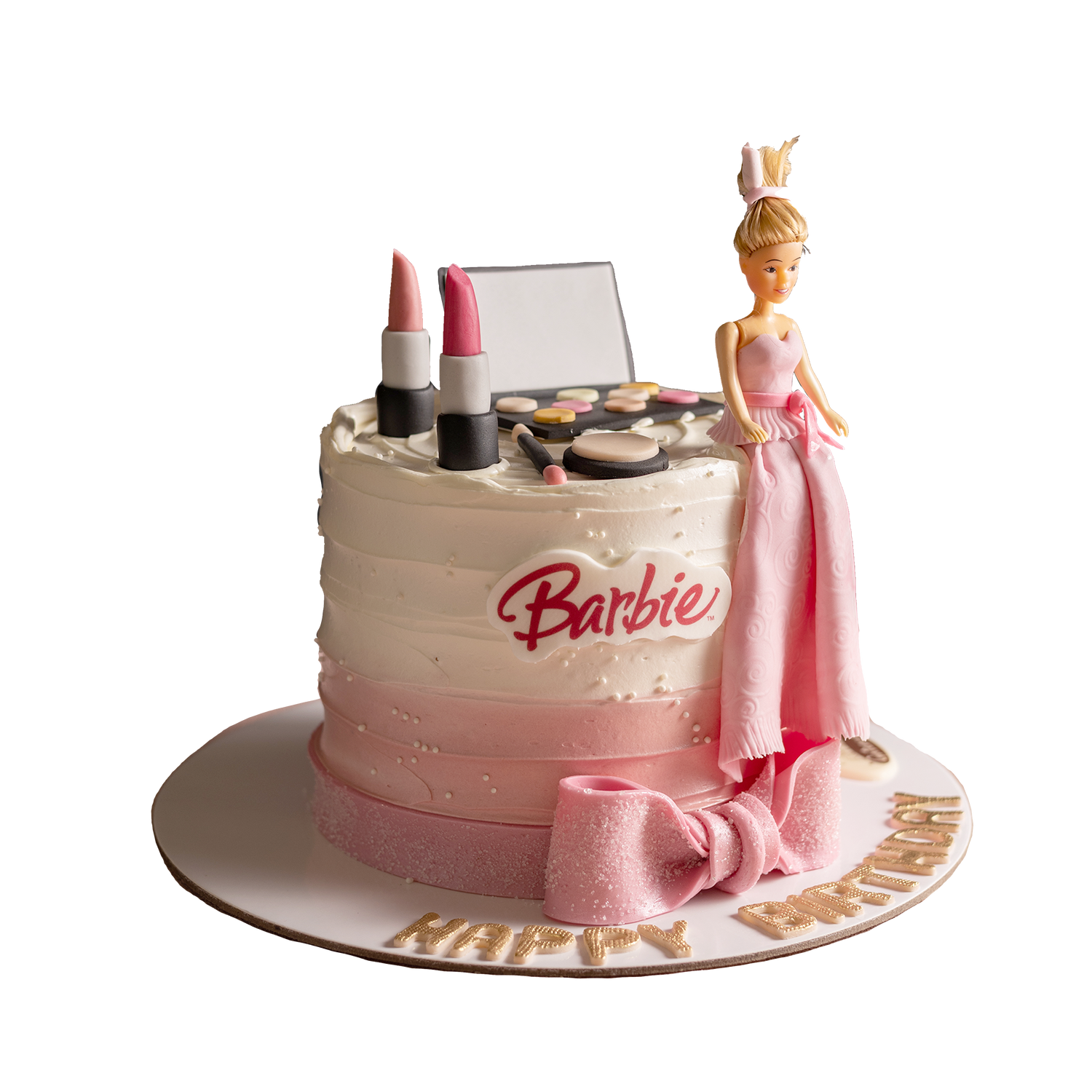 Barbie Makeup Birthday Cake