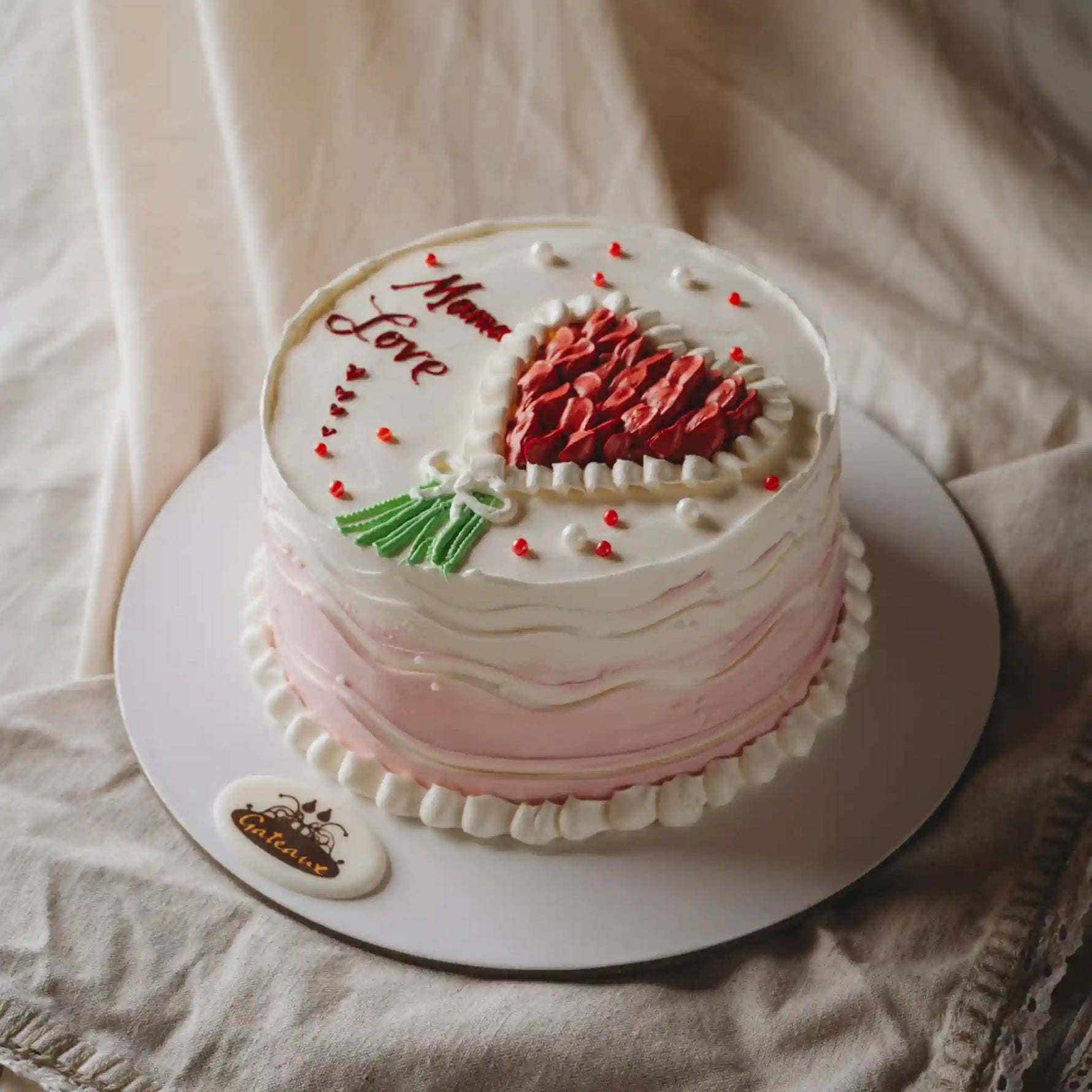 Big Heart -  Mother's Day Cake