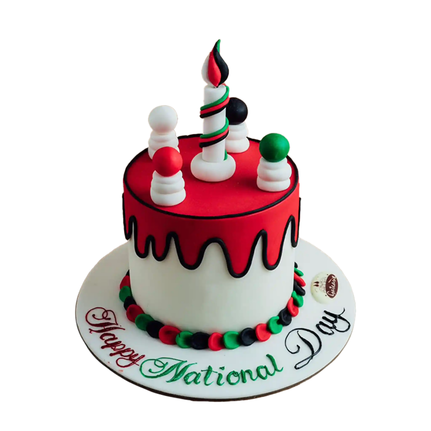 Candles-UAENationalDayCake