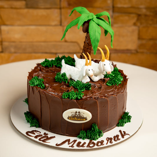 Choco Sheep Eid Cake