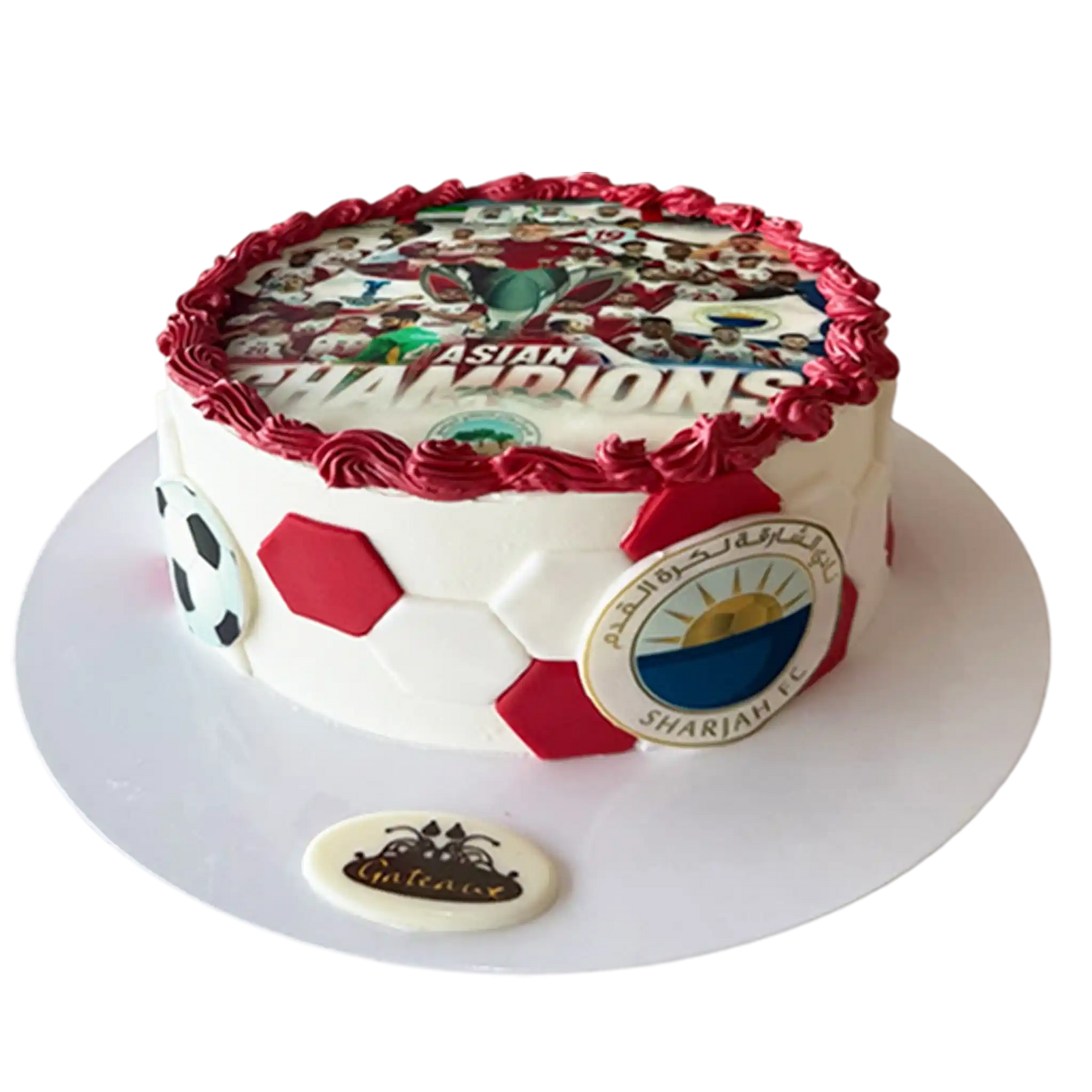 Football- Cakes- Sharjah- Football- Club