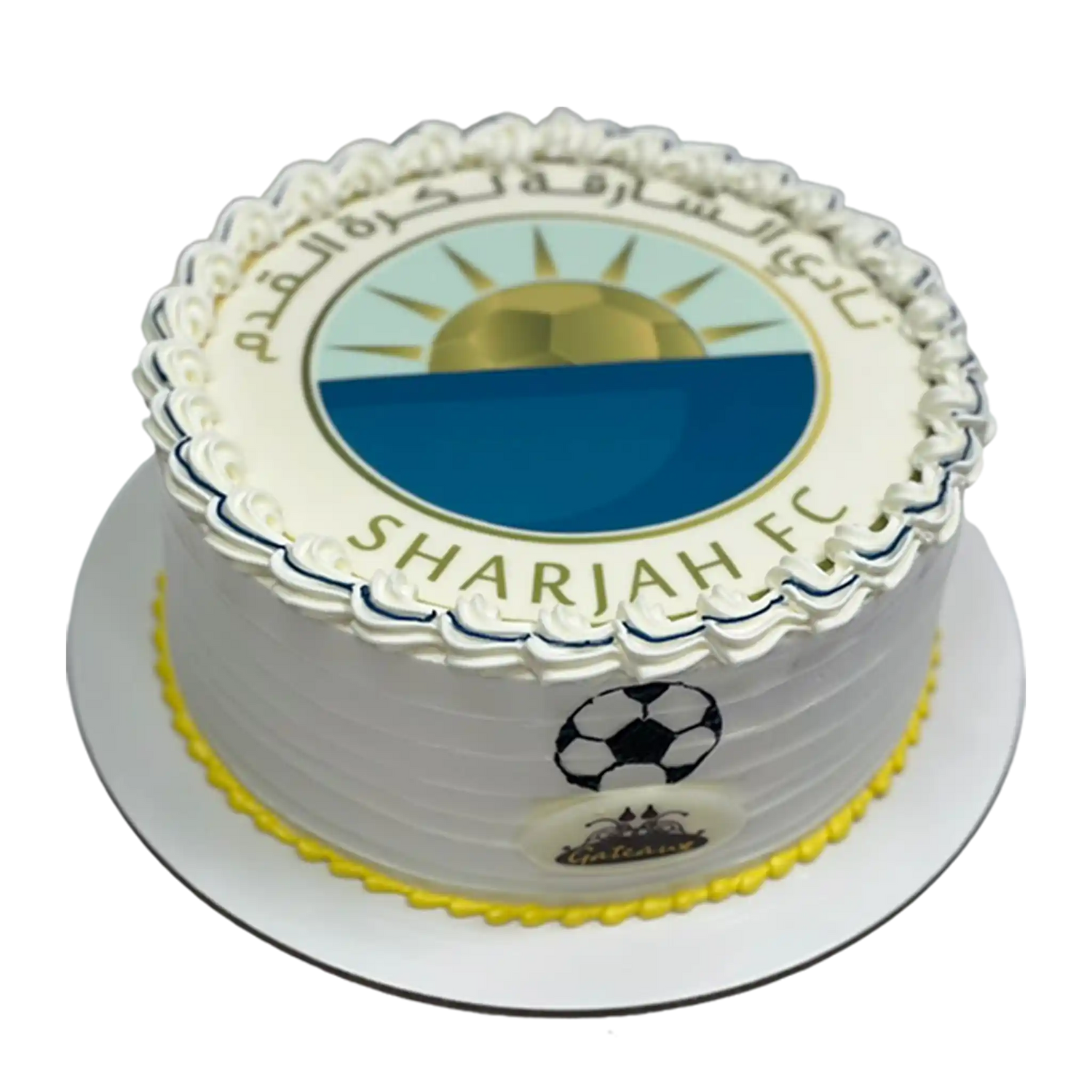 Football -Cakes- Sharjah- Football -Club Logo