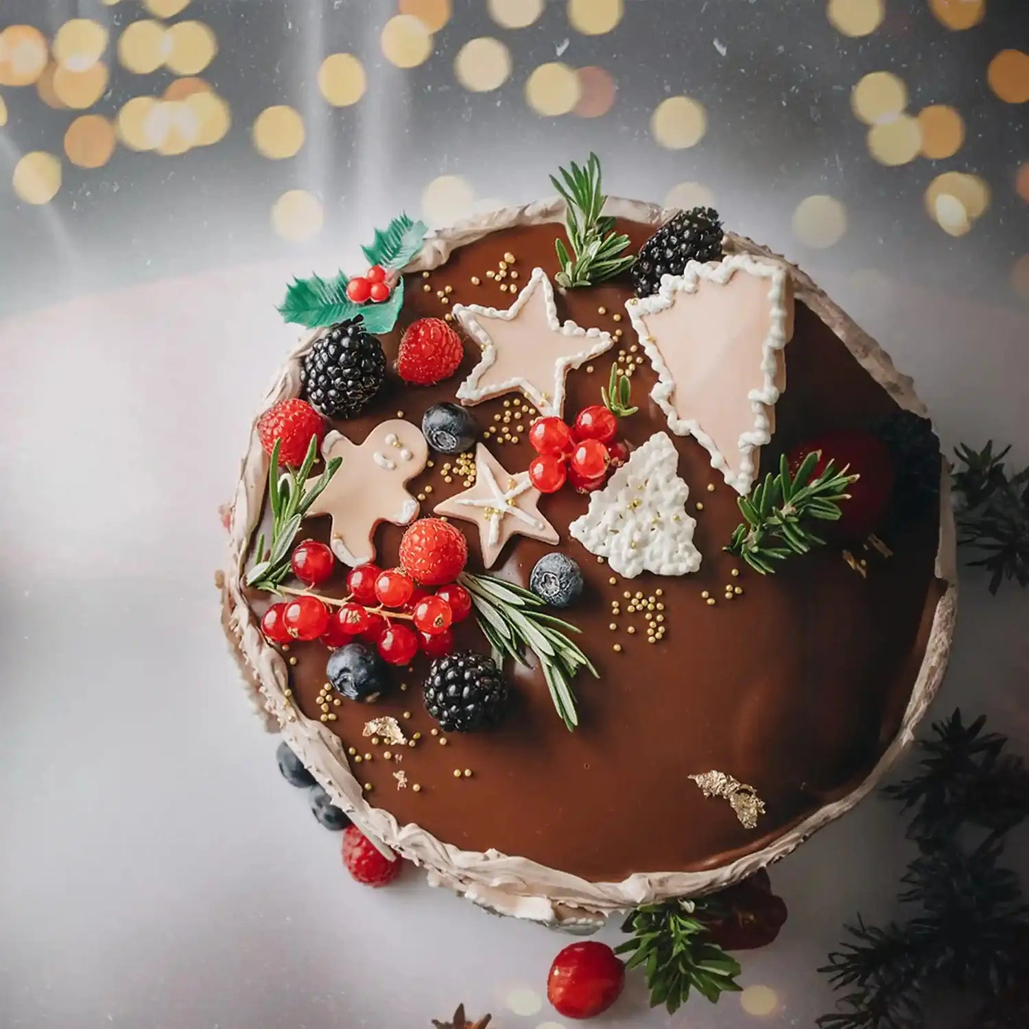 Fruit Christmas Cake