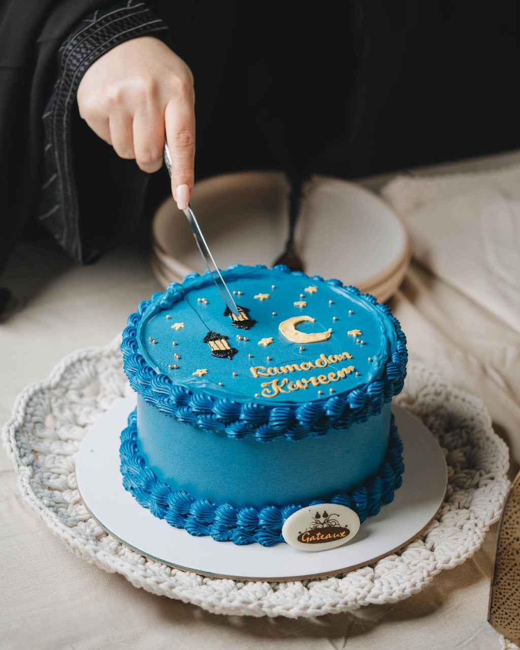 Stars & Moon Ramadan Cake