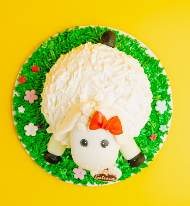 Smiling Sheep Eid Cake