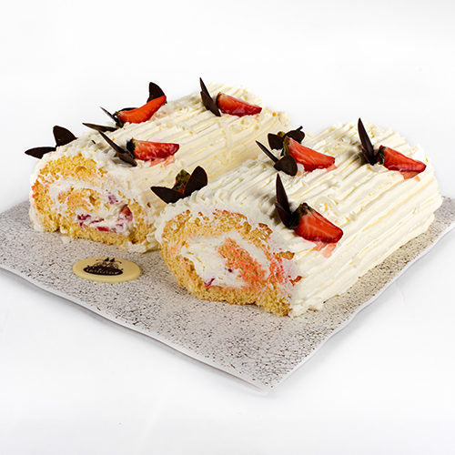 Strawberry Swiss Roll
