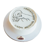 Together- Forever- Anniversary- Cake