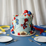 Web-Sling Sphere Cake