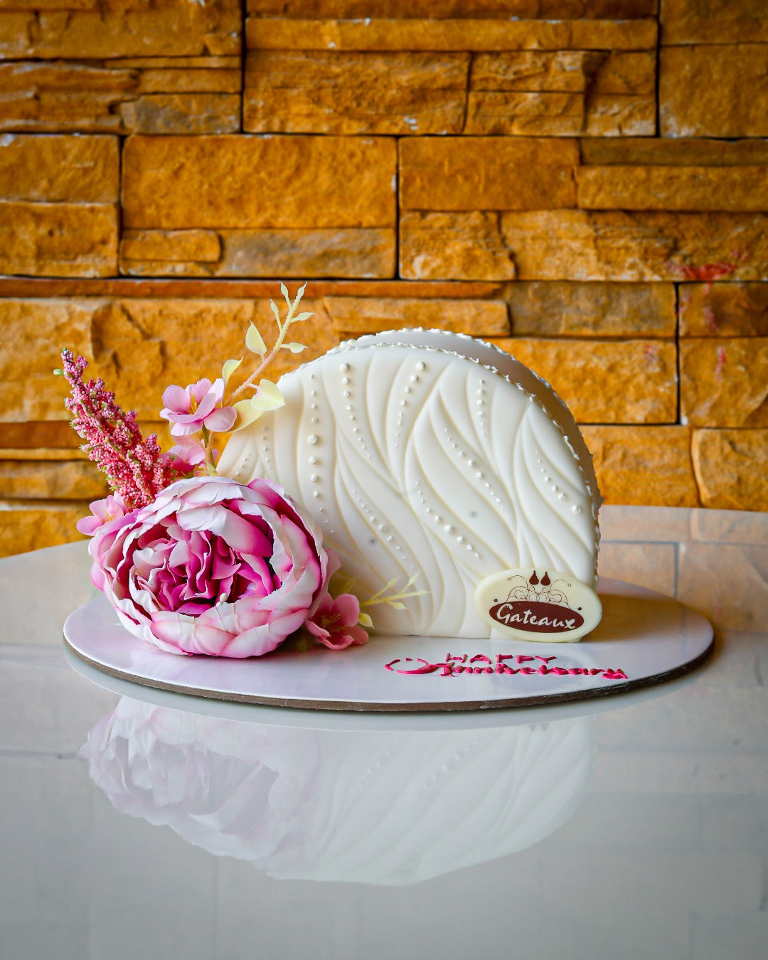 Rose Bloom Birthday Cake