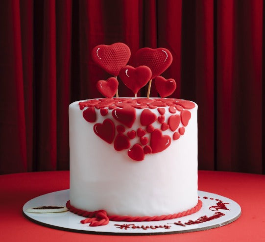 Intimate Heart Cake