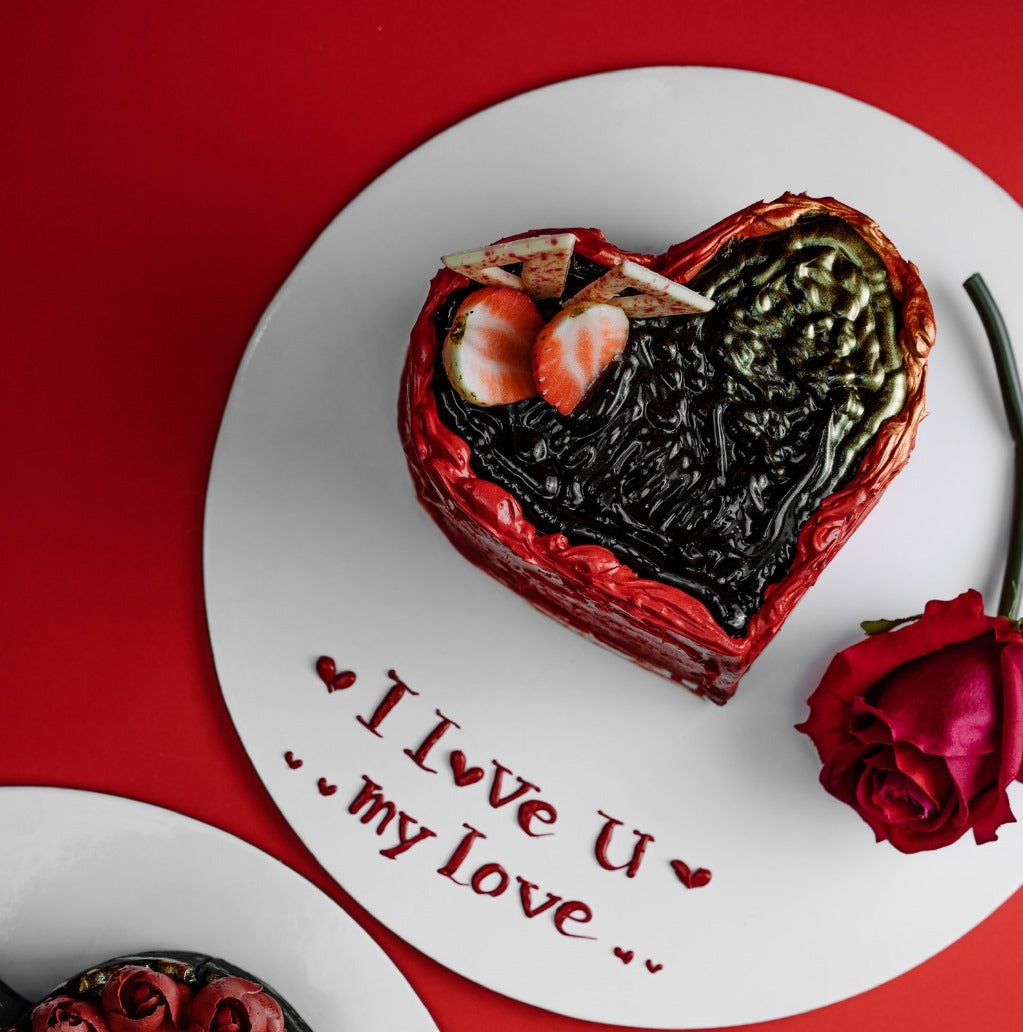 Heart Beat Cake