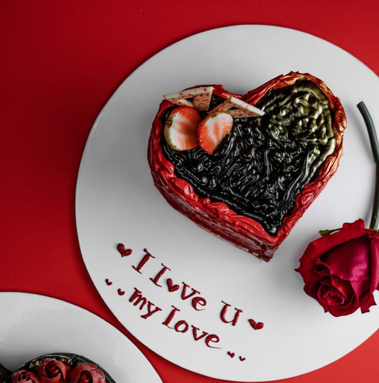 Heart Beat Cake