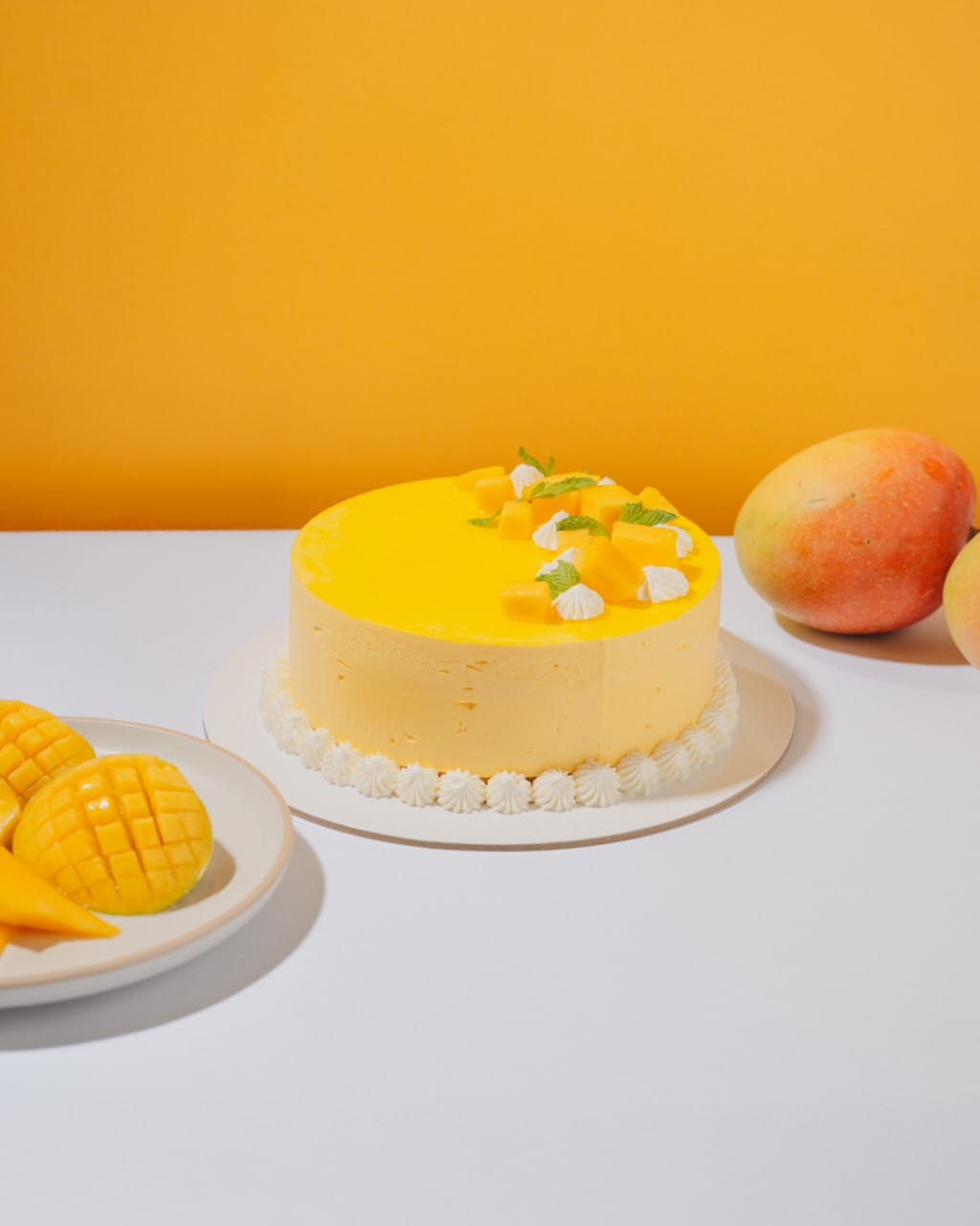 Mango Mousse Cake