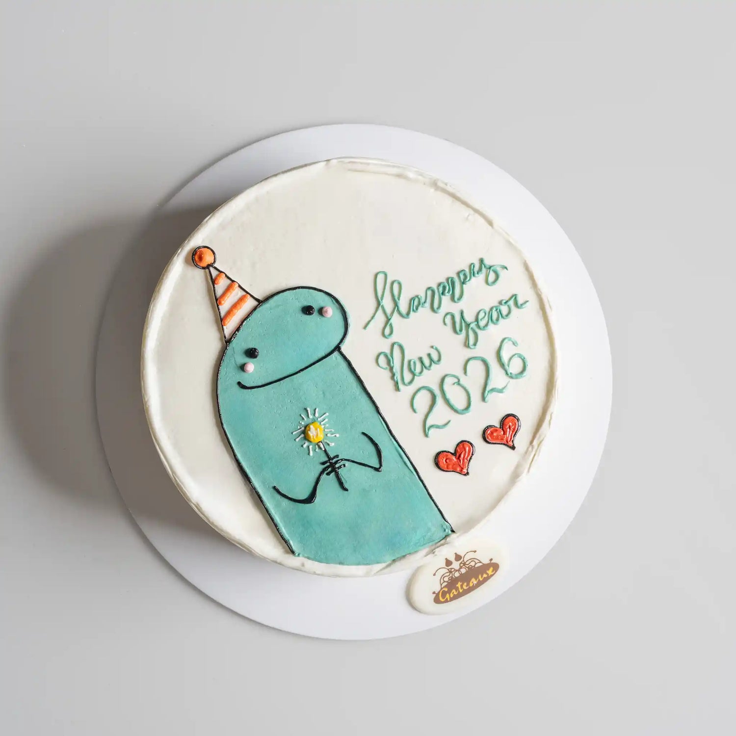 Wishes New Year Cake