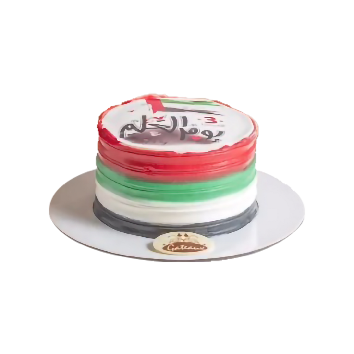 كعكة طبقة يوم العلم